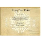 Certified Holy Fire Reiki Practitioner