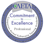 Companion Animal Euthanasia Training Academy (CAETA) Certificate