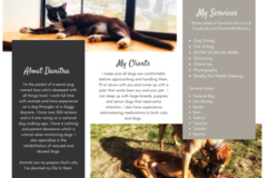 Request Quote: Danitra's Pet Booth for Pet Sitting and Dog Walks - Federal Way, WA