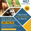 Prestige Pet Sitting Agencies - In Home Pet Sitters - Blacksburg, VA