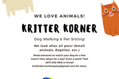 Request Quote: Kritter Korner - Dog Walking, Pet Sitting, Pet Boarding - Cambridge, MA