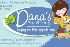 Request Quote: Dana’s In Home Pet Sitting - Ansonia, CT