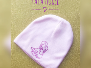 Cowgirl Boot Hat from LaLa Horse