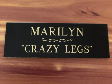 Personalized Nameplate
