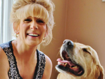 Lynn has been walking Dexter since 2010
