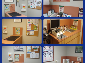 Collage of Exam rooms