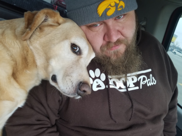 HE LOVES HIS DADDY!