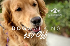 Request Quote: Golden Days - Private Dog Walking and Sitting Service - Tustin, CA