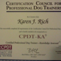 Karen Rich, CPDT-KA - Certified Dog Trainer - Templeton, MA