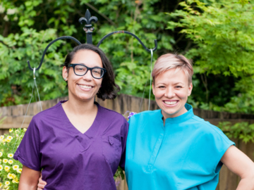 Dr. Natalie Davidson and Dr. Jennifer Moser