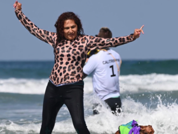Rusty the Surfing Minpin - Surf-a-thon