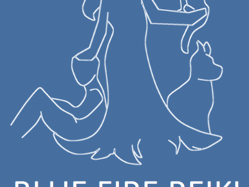 Blue Fire Reiki Logo