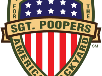 Sgt. Poopers shield and pin