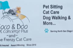 Request Quote: Coco & Boo Pet Concierge - Pet Sitting - Oceanside, CA