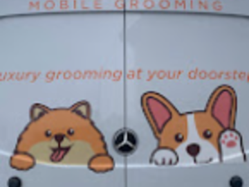 Photo of our mobile grooming in Granger, IN