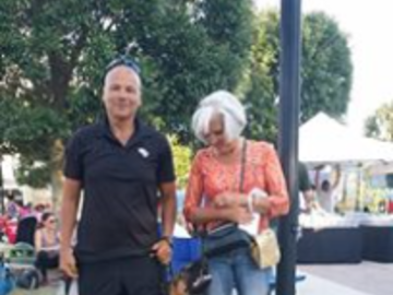 client and their dogs