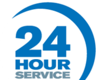 Service 24 hours a day, 365 days