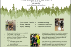 Request Quote: Windenfir Private Dog Training - Brush Prairie, WA