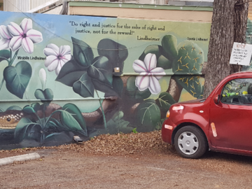 Favorite Quote-Lindheimer Mural - Niederland TX