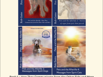 The Pets and the Afterlife series of books by Rob Gutro