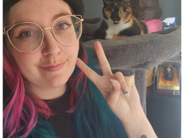 my cat named Karma
