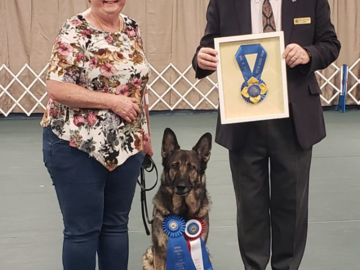 High In Trial AKC Award