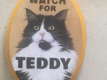 Custom Sign featuring your pet!