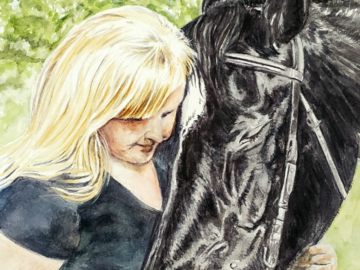 Custom Watercolor Portrait 