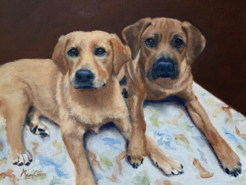 11x14 oil painting for customer