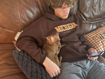 Repeat client and very cozy friend!