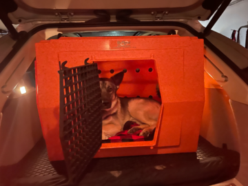 Intermediate Ruffland impact-rated dog crate