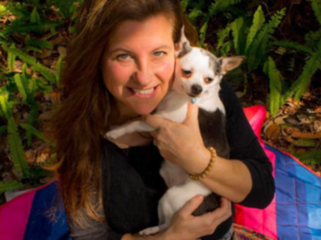 Melissa Sherman and Cooper