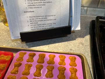 Don't forget the healthy treats too!