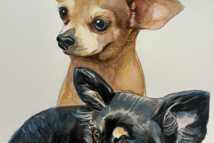 Request Quote: Custom Realistic Watercolor Pet Portrait Paintings - Nationwide