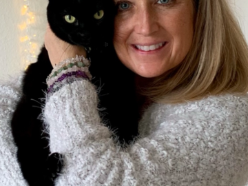 Jennifer and her sweet girl Lola-J