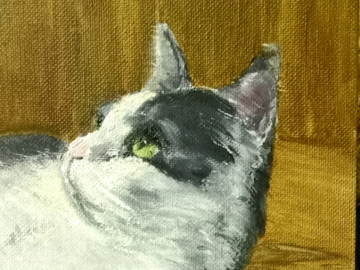 Oil painting 6 x 6