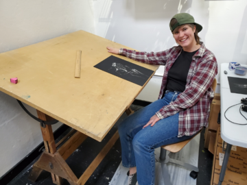 Me in my studio
