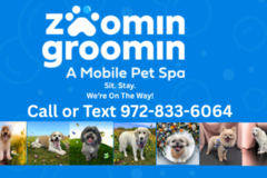 Request Quote: Zoomin Groomin Mobile Pet Groomers 972-833-6064 - Garland, TX