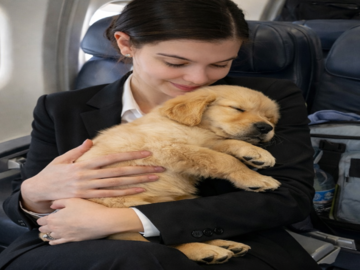 Golden Retriever transport 
