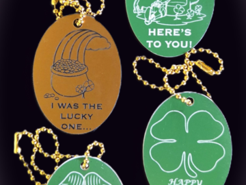 EC Saint Patty Angle Charms Variety 