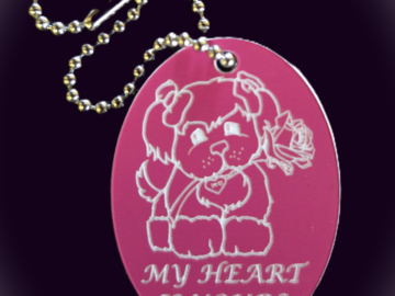 EC Valentine Angle Charms 207