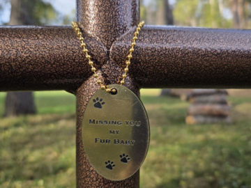 EC Angel Charm Gold Paws CP Gold - Copper Vein