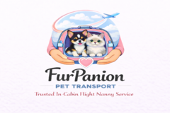 Request Quote: FurPanion Pet Transport | In-Cabin Flight Nanny Services - Nationwide