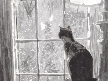 Quiet Moment - Watercolor Abstract