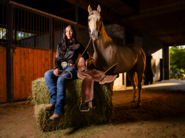 A Lifestyle Shoot with one of our Barrel Racing athletes and her Equine Partner. 