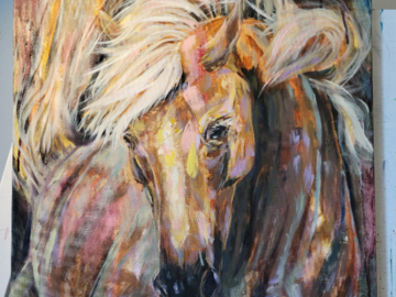 Palomino in Oil