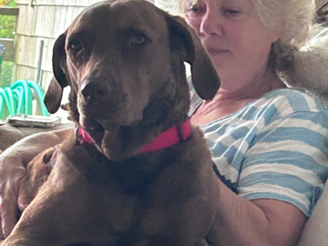 Me and grandbaby Riley.