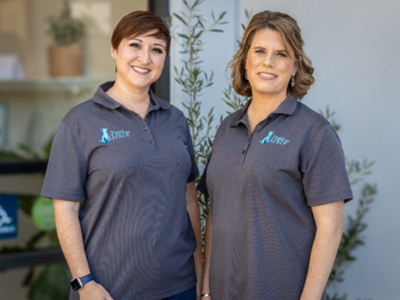 Courtney, COO & Dr. Benson, Founder & CEO