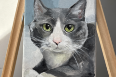 Request Quote: Custom Hand-Painted Acrylic Pet Portraits  - Nationwide
