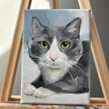 Custom Hand-Painted Acrylic Pet Portraits  - Nationwide